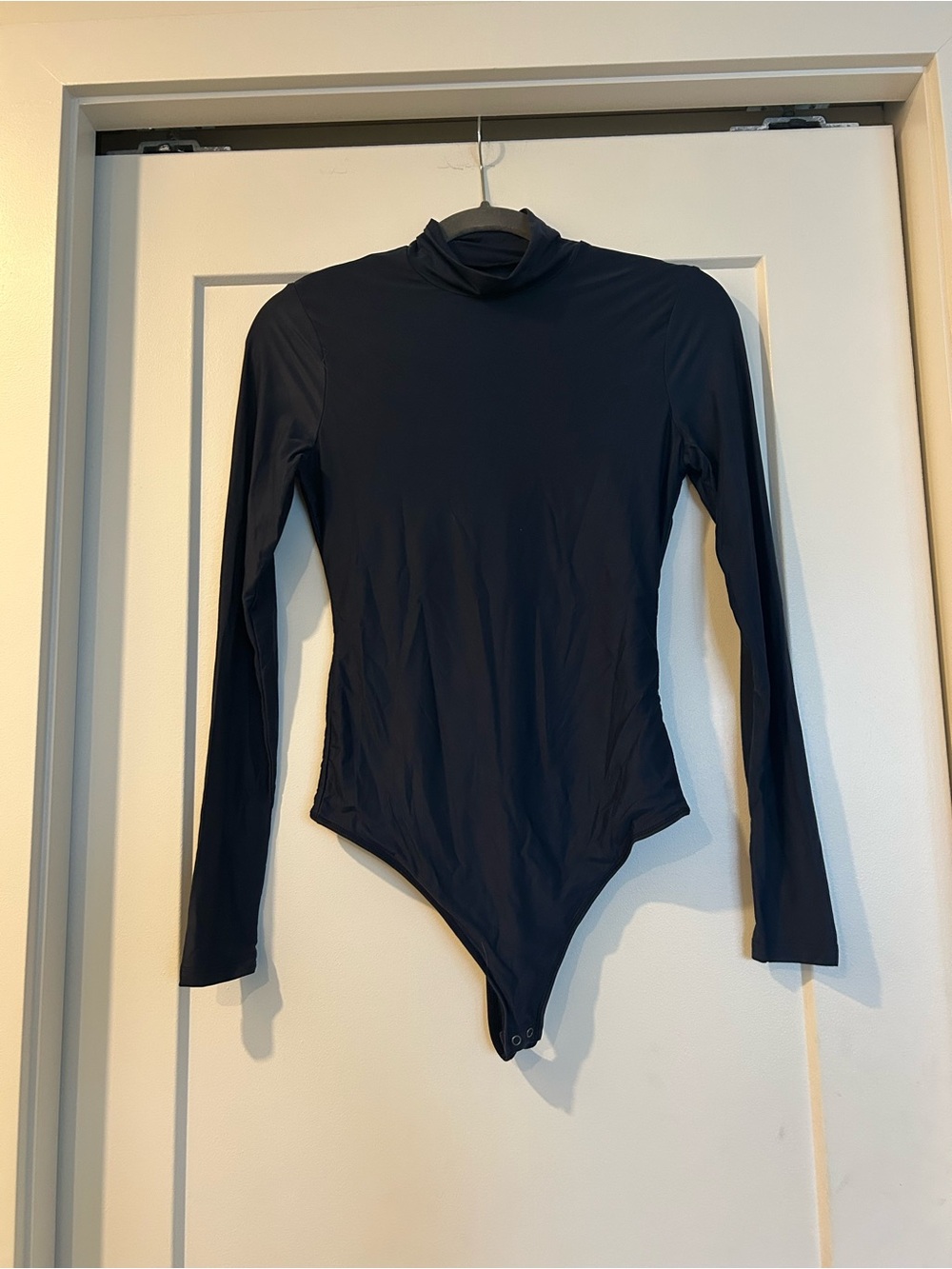 Navy Long Sleeve Turtleneck Bodysuit